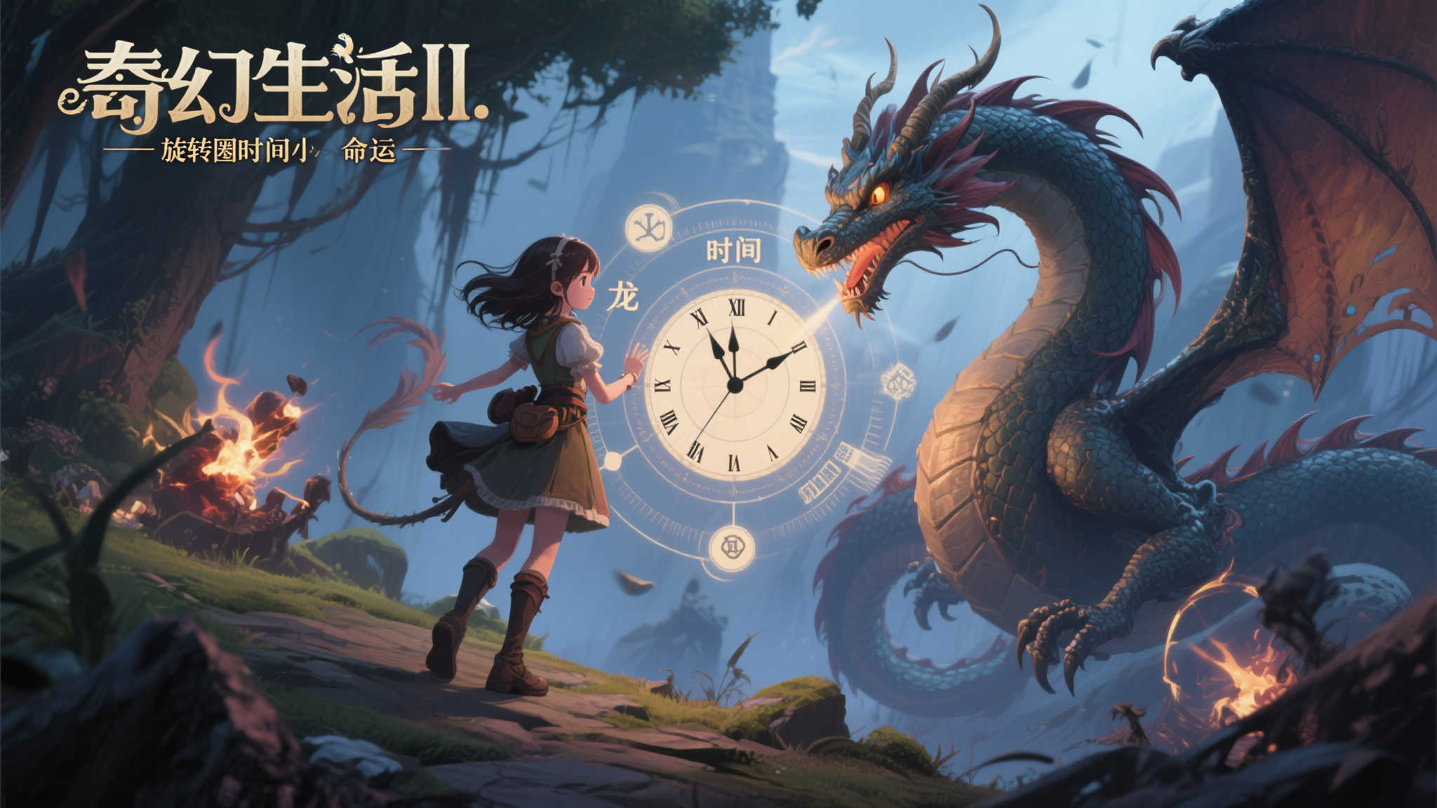 RPG力作《奇幻人生 i:旋转之龙与时间窃贼少女 RPG力作《奇幻人生 i:旋转之龙与时间窃贼少女